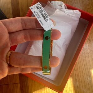 Kate Spade Spot the Spade Enamel Bangle